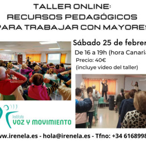 RECURSOS PEDAGÓGICOS PARA TRABAJAR CON MAYORES